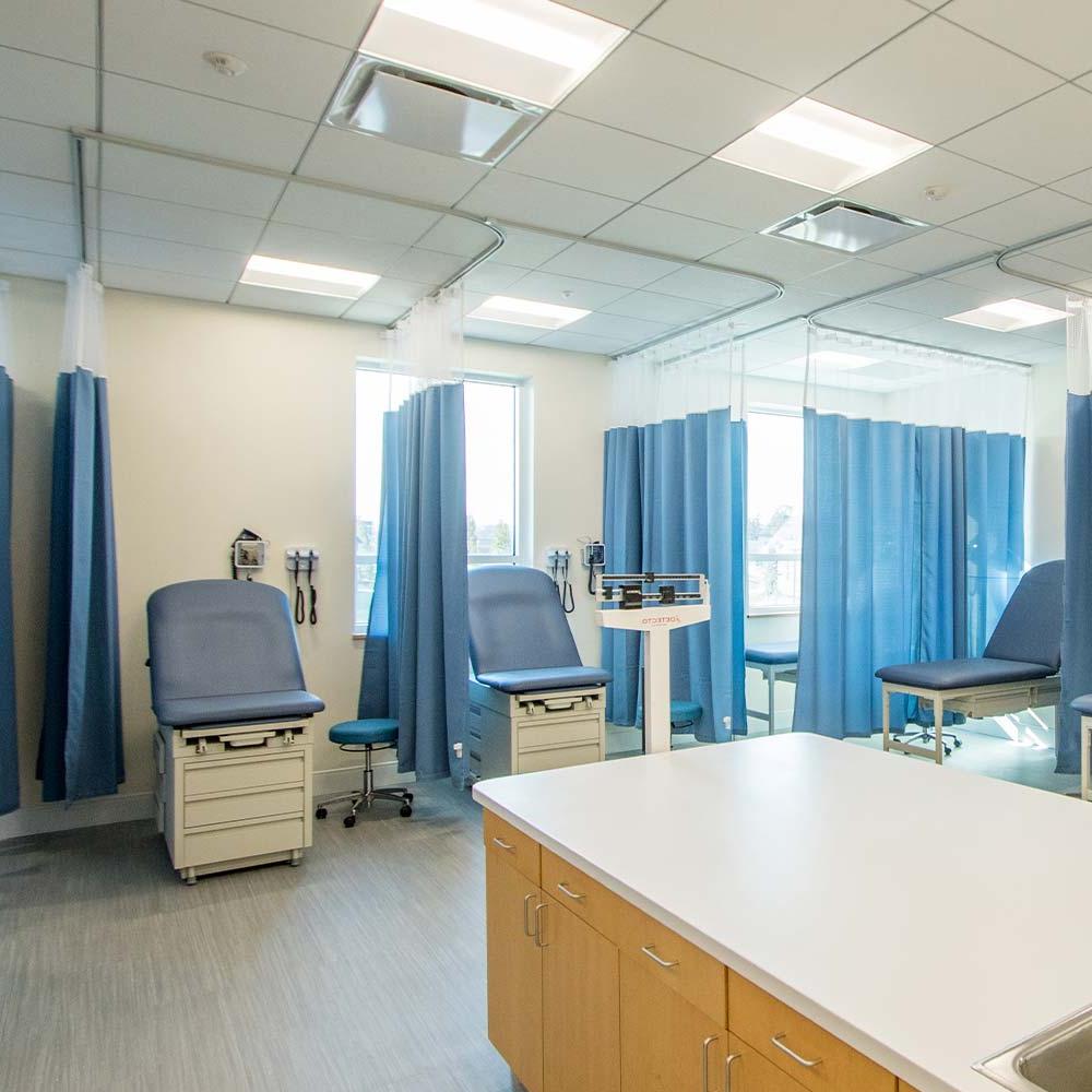 a picture of a room inside a medical facility